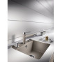 Мойка кухонная Blanco Dalago 45 517317 из гранита серый беж