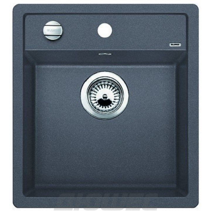 Мойка кухонная Blanco Dalago 45 518846 из гранита темная скала