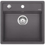 Мойка кухонная Blanco Dalago 5 Silgranit PuraDur 518848 из гранита темная скала
