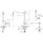 Смеситель для кухонной мойки Bravat Art F775109C-1 хром