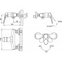 Смеситель для душа Bravat Eler хром F9191238CP-01-RUS