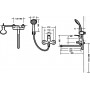 Комплект смесителей Bravat Fit F00416C