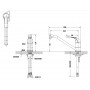 Смеситель для кухонной мойки Bravat Fit F7135188CP-RUS хром