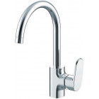 Смеситель для кухонной мойки Bravat Pure F7105161C хром