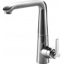 Смеситель для кухонной мойки Bravat Waterfall F773107C-1 хром