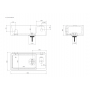 Раковина Clou New Flush CL/03.03430 35 см 