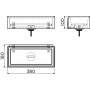 Раковина Clou New Flush CL/03.13431.02 38 см 