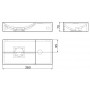 Раковина Clou Vale CL/03.02161.R 38х19