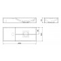 Раковина Clou Vale CL/03.02162.L 45х19