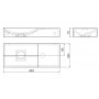 Раковина Clou Vale CL/03.02162.R 45х19