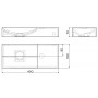 Раковина Clou Vale CL/03.03162.R 45х19