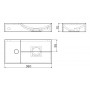 Раковина Clou Vale CL/03.30161.01.L 38х19