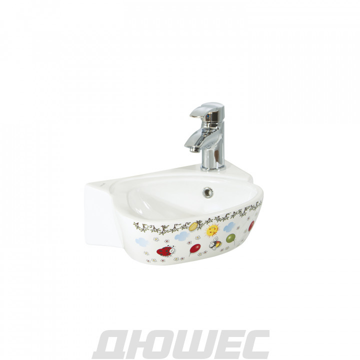 Раковина подвесная Creavit Cocuk CK035-00CB00E-FF00 детская 38х30