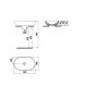 Раковина накладная Creavit Minimal MN165-00CB00E-0000 64.6х40.4