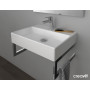 Раковина накладная/подвесная Creavit Next NX242-H.00000 с кронштейнами 50х40