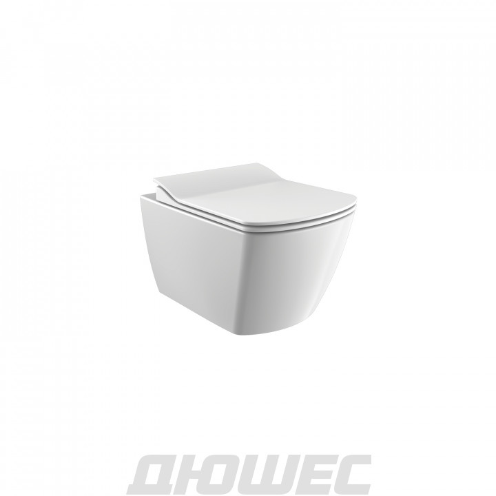 Унитаз подвесной Creavit Elegant EG321-00CB00E-0000/KC1103.01.0000E безободковый с функцией биде 51.3х37