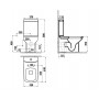 Унитаз-компакт Creavit Lara LR360-11CB00E-0000/LR410-00CB00E-0000 63.8х37