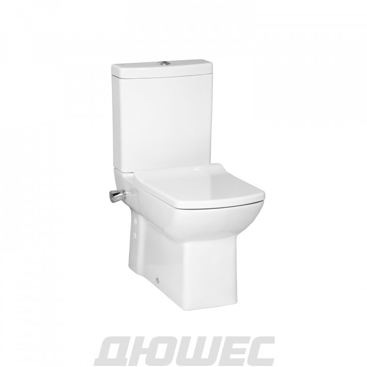 Унитаз-компакт Creavit Lara LR360-34CB00E-0001/LR410-00CB00E-0000 с биде и краном 63.8х37
