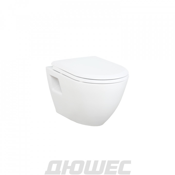 Унитаз подвесной Creavit Terra TP325-00CB00E-0000/KC0103.03.0000E с функцией биде 50.2х35.5