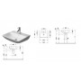 Раковина подвесная Duravit Me by Starck 2335550000