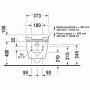Унитаз подвесной Duravit Me by Starck 2528590000