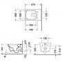 Унитаз подвесной Duravit P3 Comforts 2561090000