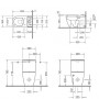 Крышка-сиденье Duravit Me by Starck 0020090000 микролифт