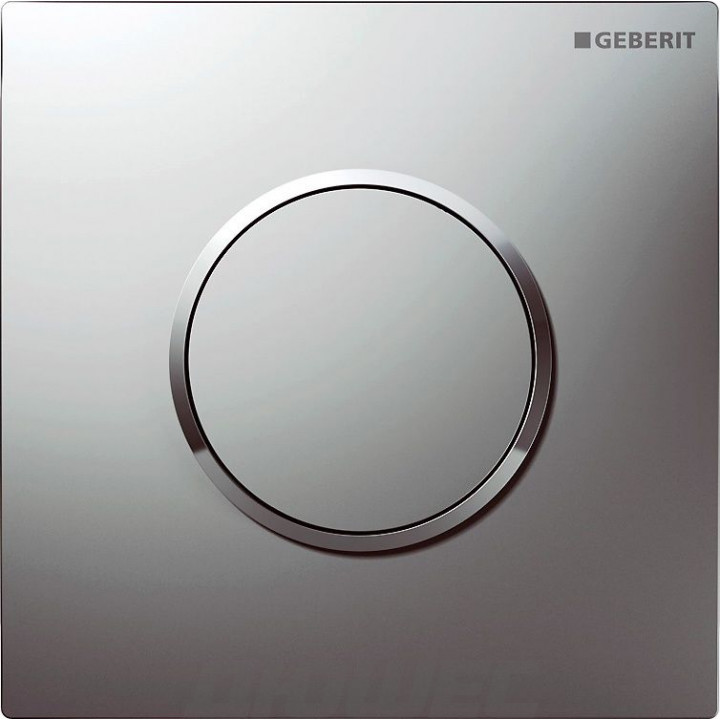 Ручной пневмопривод смыва Geberit Sigma 10 116.015.KN.1 хром матовый