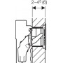 Кнопка смыва Geberit Sigma 40 115.600.SI.1 белый, хром