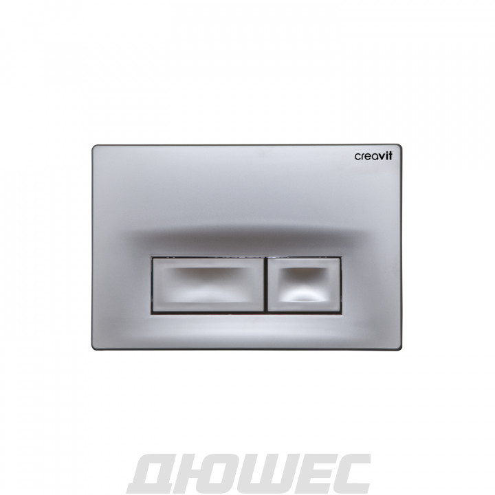 Кнопка смыва для инсталляции Creavit Ore GP3002.00 серая матовая