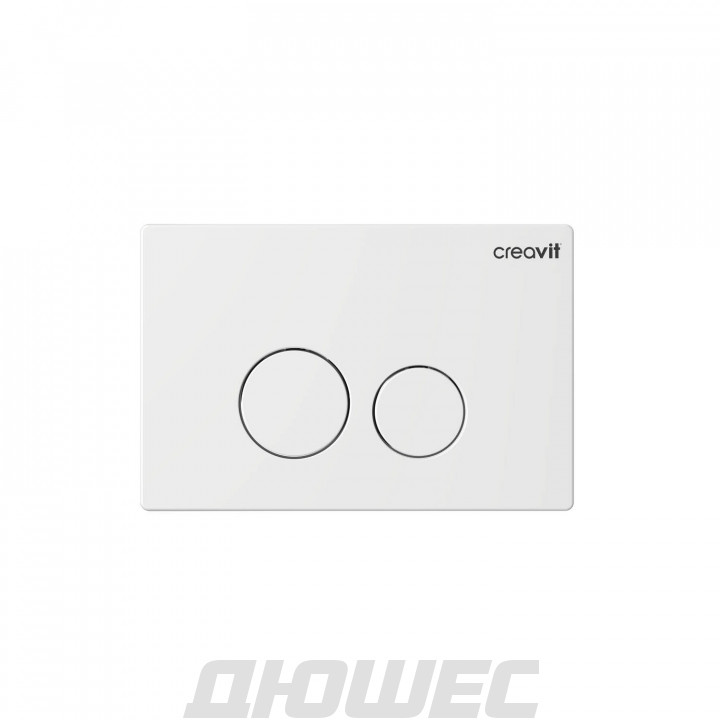 Кнопка смыва для инсталляции Creavit Terra GP9001.00 белая