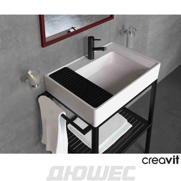 Тумба-консоль с раковиной Creavit Arya AR065-M/AR065 68x45x85
