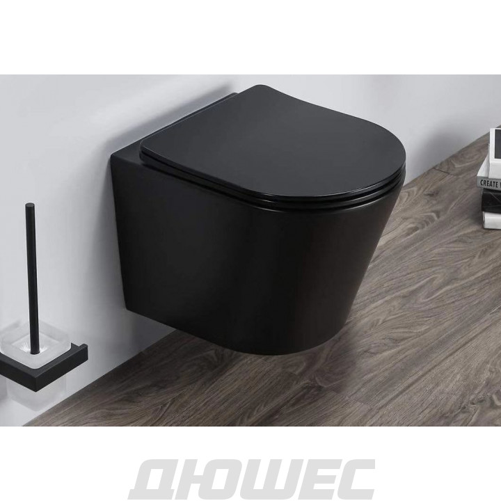 Унитаз подвесной безободковый Gid Tr2130BM 48х36.5