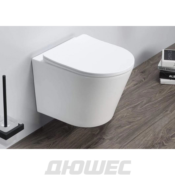 Унитаз подвесной безободковый Gid Tr2130WM 48х36.5