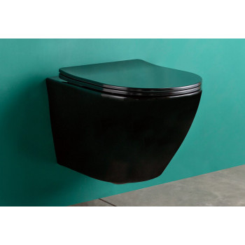 Унитаз подвесной безободковый Gid Tr2198-18 (49х36)