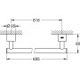 Полотенцедержатель Grohe Atrio New Classic 40309003