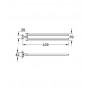 Полотенцедержатель Grohe Essentials Cube 40624001 поворотный