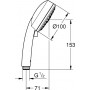 Душевая лейка Grohe New Tempesta Cosmopolitan 27572002
