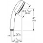 Душевая лейка Grohe New Tempesta Cosmopolitan 27575002