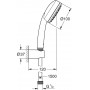 Душевой набор Grohe New Tempesta Cosmopolitan 26084002