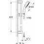 Душевой гарнитур Grohe New Tempesta Cosmopolitan 27579002