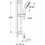 Душевой гарнитур Grohe New Tempesta Cosmopolitan 27929002