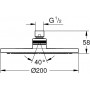 Верхний душ Grohe New Tempesta Cosmopolitan 27541001