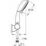 Душевой набор Grohe New Tempesta Rustic 27805001