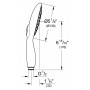 Душевая лейка Grohe Power&Soul 13 см 27672000