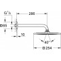 Верхний душ Grohe Rainshower F-Series 26060000
