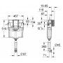 Смывной бачок Grohe Rapid SL 38661000 скрытого монтажа