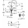 Смеситель для раковины Grohe Atrio New Classic хром 32042003