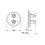 Термостат для ванны Grohe Atrio ypsilon 19395000