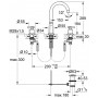 Смеситель для раковины Grohe Atrio ypsilon хром 20008000
